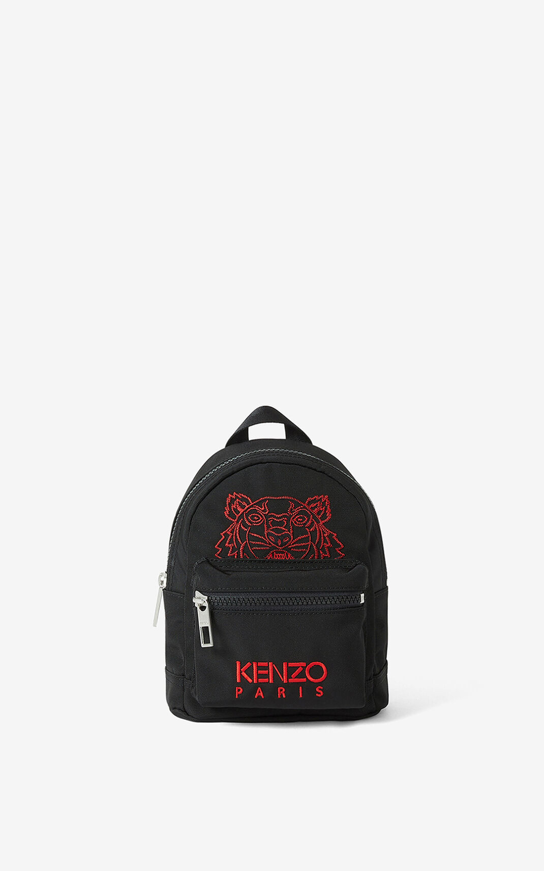 Mochila Kenzo Kampus Tiger Lona mini Hombre Negras RDW531640